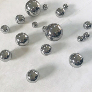 Bolas G100 de aço inoxidável 11.112mm 7/16" bolas de metal HRc28 contínuas