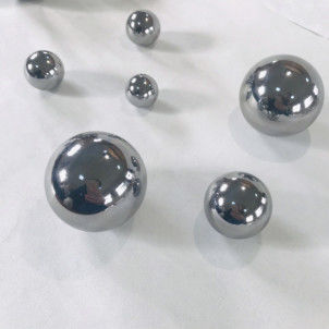 Bola de metal de aço inoxidável contínua para o rolamento G100 G200 12.70mm 1/2”